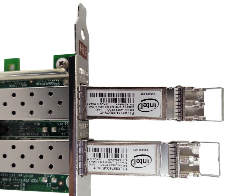 Intel X520-SR2 Dual Port 10GB SFP+ PCIe Network Adapter E10G42BFSR, Full heig _
