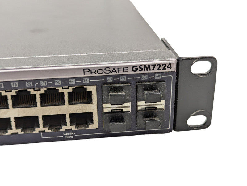 NETGEAR ProSafe GSM7224 v2 24G L2 managed switch with static routeing -