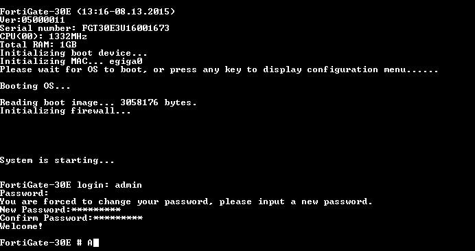 Fortinet FortiGate 30E | Network Security Firewall | Factory Reset | FG-30E