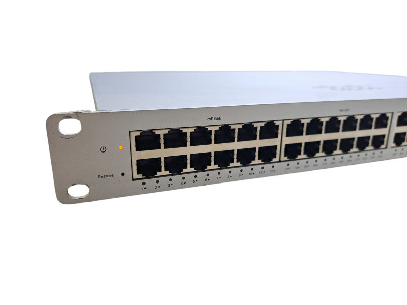 Cisco Meraki MS220-48FP-HW Cloud-Managed 48-Port PoE Gigabit Switch UNCLAIMED Q