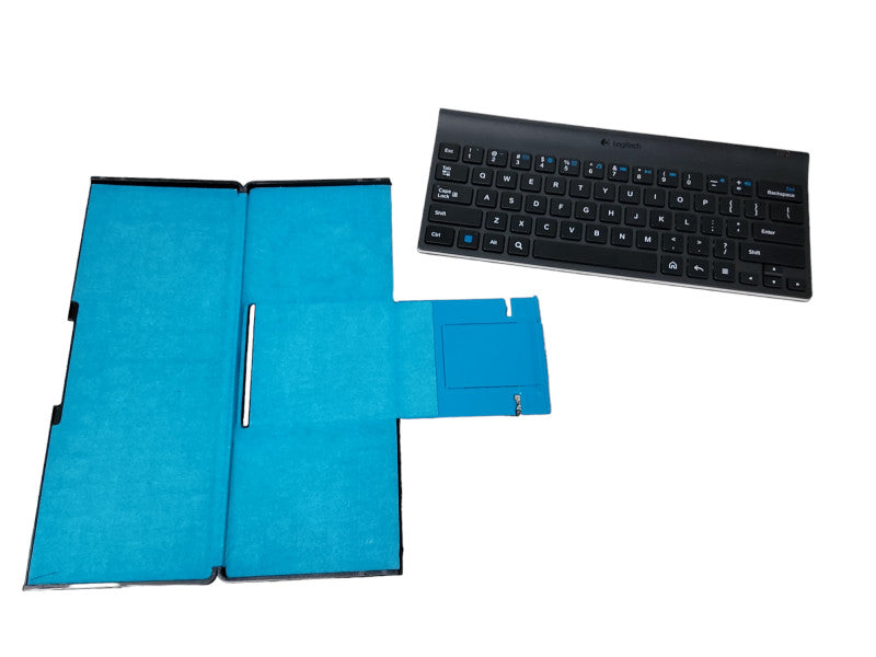 Logitech JNZYR0021 Wireless Bluetooth Tablet QWERTY Keyboard for Android 3.0+