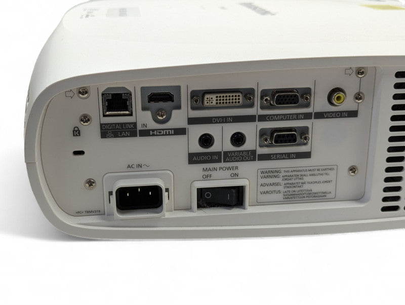 Panasonic PT-RW330 WXGA Laser Projector PLEASE READ  Q-