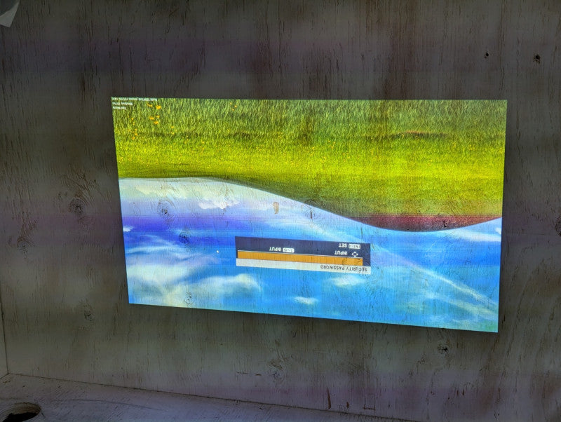Panasonic PT-RW330 WXGA Laser Projector PLEASE READ  Q-