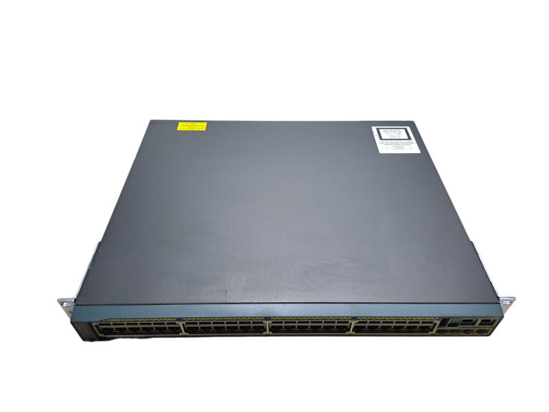 Cisco WS-C2960S-48FPS-L V03 | 48 Port Gigabit PoE+ 740W Switch + Stack Mod