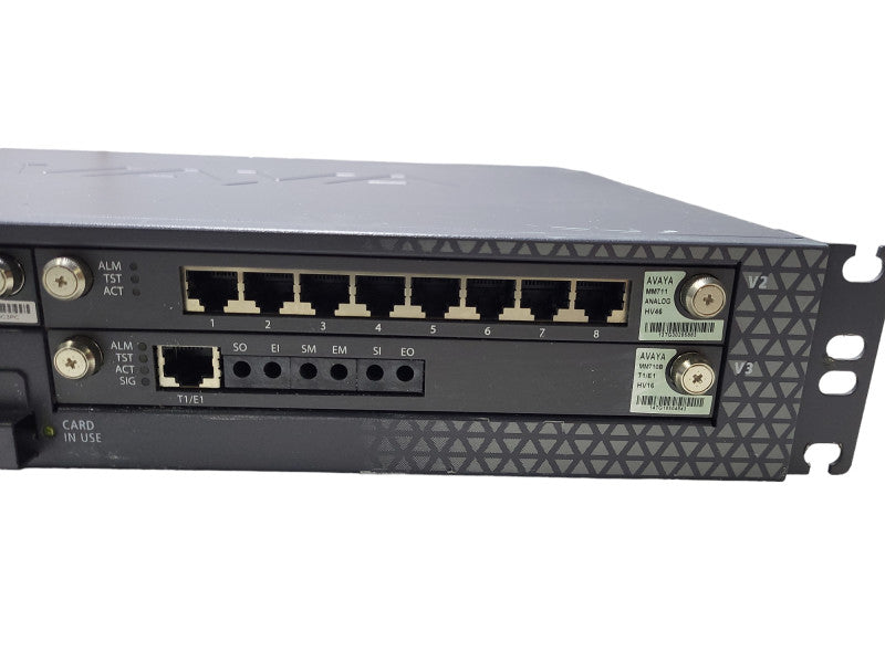 Avaya G430 Media Gateway - LOADED with S8300, MM711, MM710B modules $
