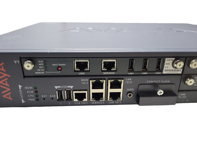 Avaya G430 Media Gateway - LOADED with S8300, MM711, MM710B modules $