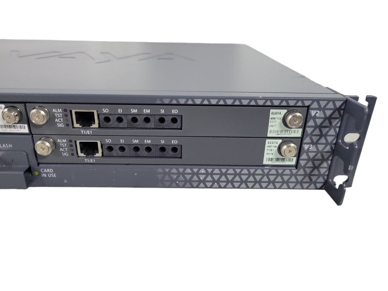 Avaya G430 Media Gateway | 2x HV17 MODULE & 1x S8300 !