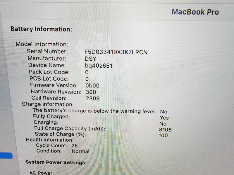 Apple Macbook Pro 2019 16\\" 6-Core i7-9750H @ 2.6Ghz 32GB DDR4 512GB SSD (