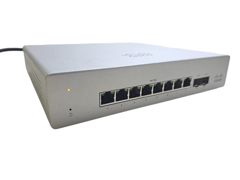Cisco MS120-8FP | 10-Port Gigabit PoE Managed Ethernet Switch *UNCLAIMED* Q
