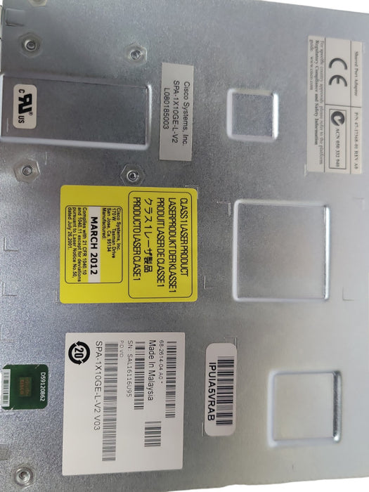 Cisco SPA-1X10GE-L-V2 10Gig Ethernet Switch Module Q_