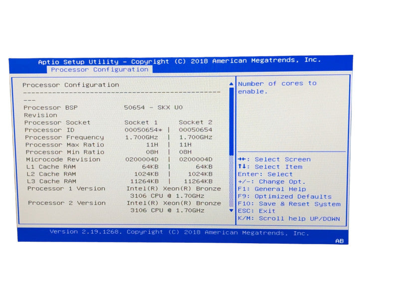 Cisco UCSC-C220-M5  2x Intel Bronze 3106 @ 1.70Ghz 96GB RAM  -