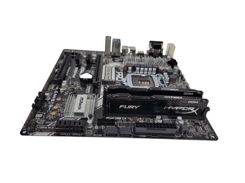 ASRock H270M Pro4 | 16GB RAM - DDR4 | M.2 | I/O Plate %