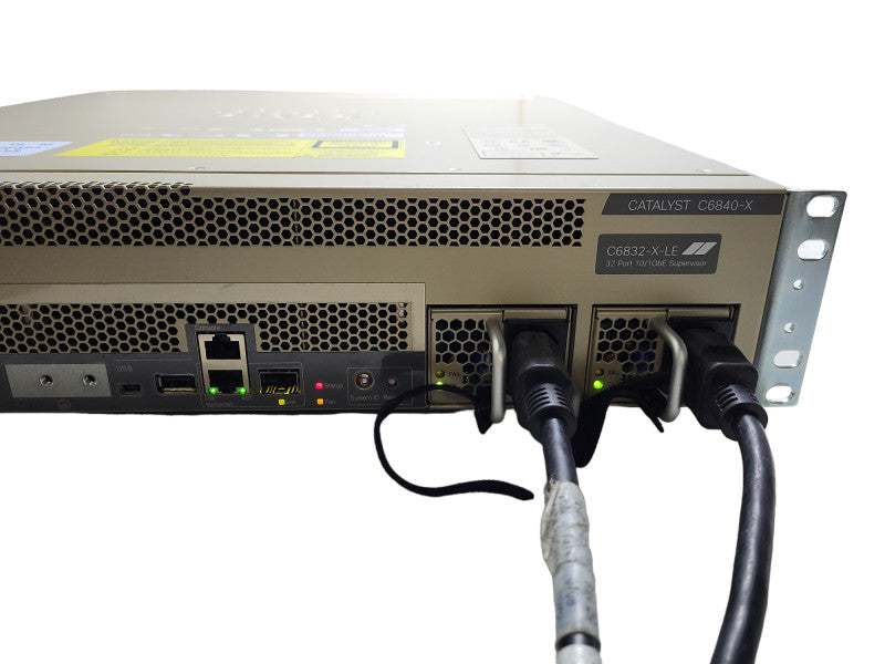 Cisco C6832-X-LE 32x 10GbE Ports Backbone Switch, 2x PSU READ $