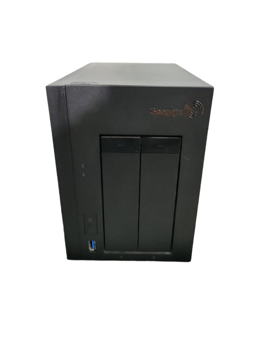 Seagate NAS 2-Bay SRPD20, Diskless Enclosure,SOHO Network Storage NO HDD !