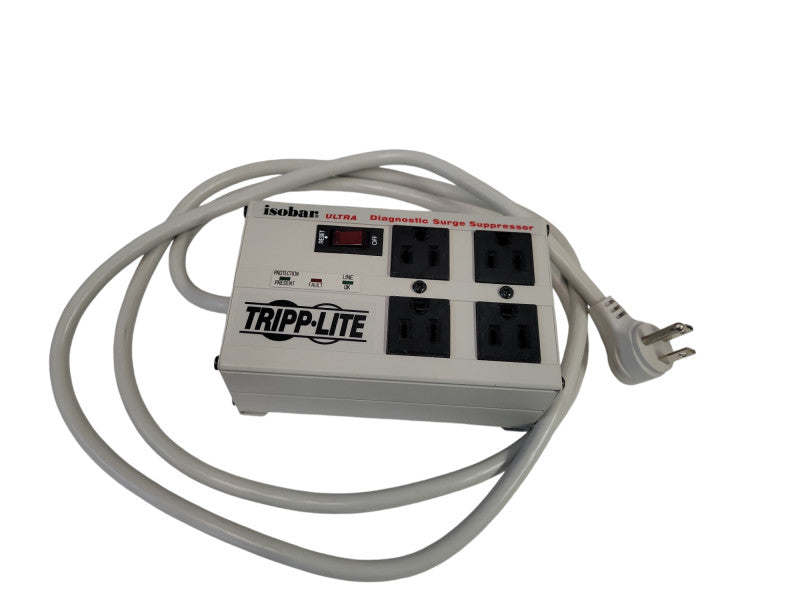 Tripp Lite Isobar Ultra 4 Outlet Diagnostic Surge Suppressor %