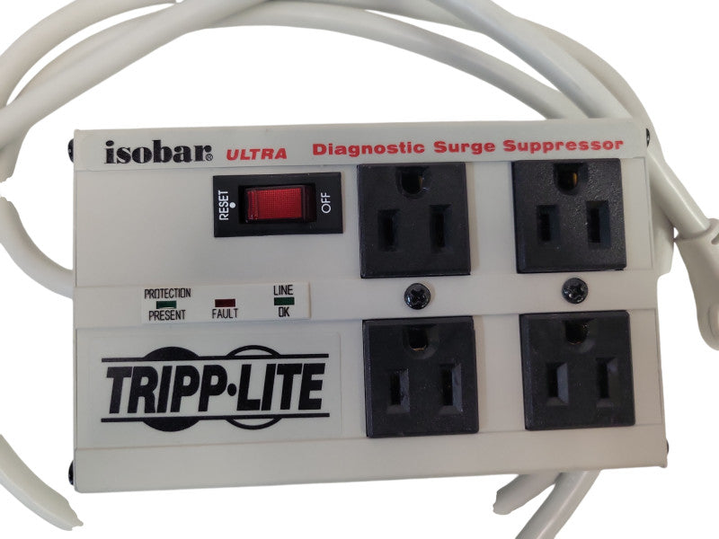 Tripp Lite Isobar Ultra 4 Outlet Diagnostic Surge Suppressor %