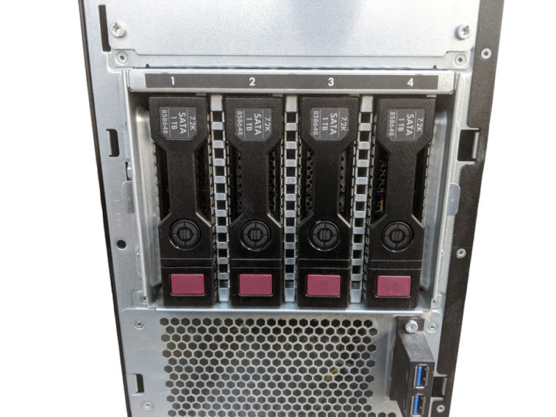 HP ProLiant ML110 Gen9 | Xeon E5-2603 v4 @ 1.70GHz, 32GB - B140i - No HDDs