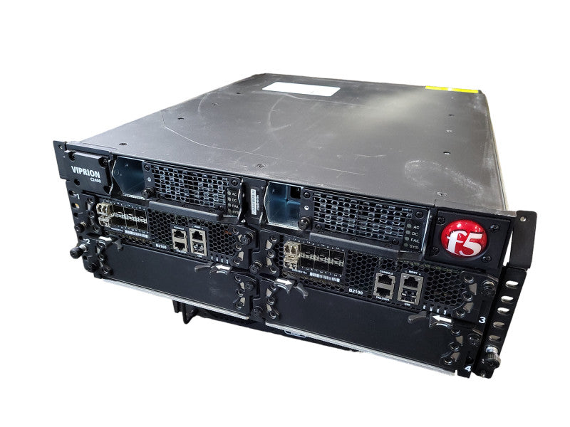 F5 VIPRION LTM C2400 Chassis, Dual AC PS with 2x B2100 Blade NO HDD Q$