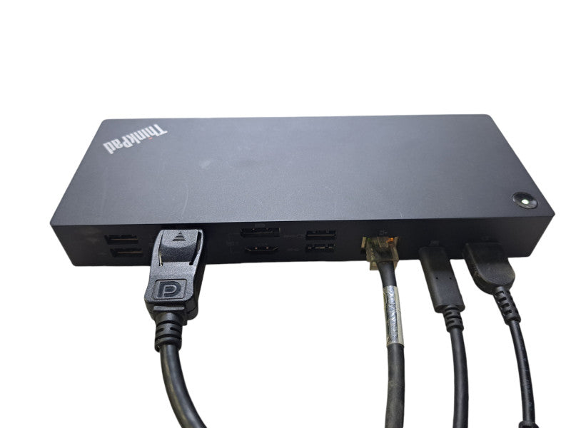 Lenovo ThinkPad Hybrid USB-C/USB-A Docking Station DUD9011D1 + 130W Adapter Q