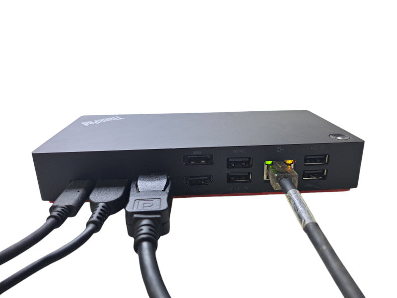 Lenovo LDA-KP ThinkPad Universal USB-C Docking Station + 90W AC Adapter