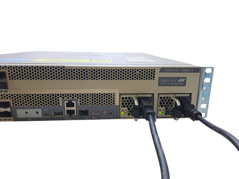 Cisco C6832-X-LE | 32x 10/1GbE Ports Backbone Switch | 2x 750W PSU *READ*