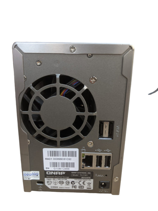 QNAP TS-219P+ | Network Attached Storage | No HDDs