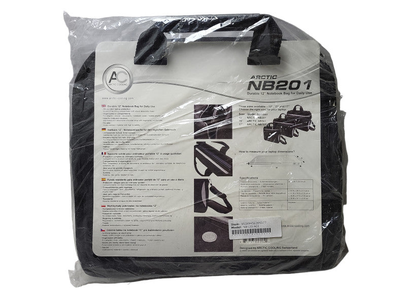 ARCTIC NB201 DURABLE 12\\" NOTEBOOK BAG  Q$