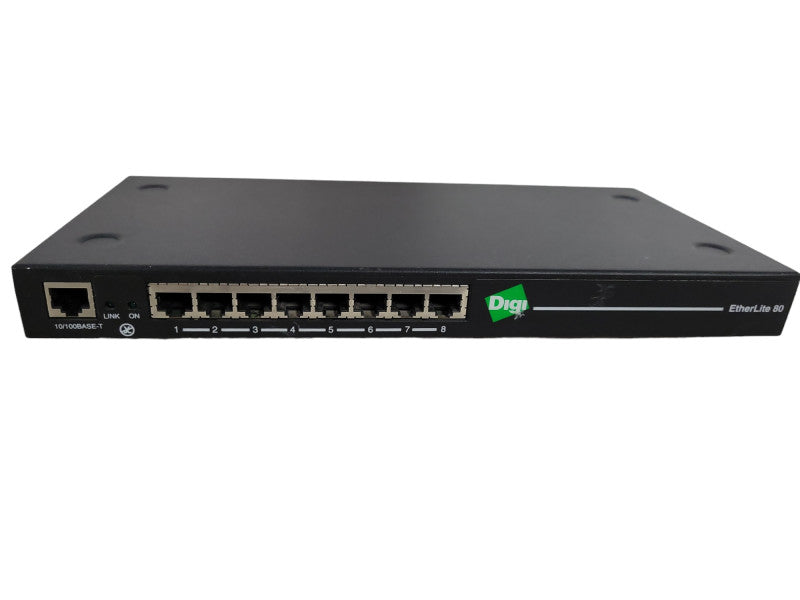 DIGI 50000986-03 J Etherlite EL80 8-Port Terminal Server !