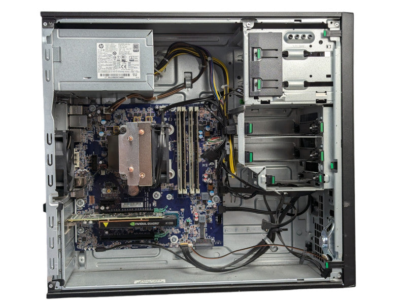HP Z240 Workstation Intel Xeon E3-1225 v6 @ 3.30Ghz 32GB RAM , Quadro K1200 -