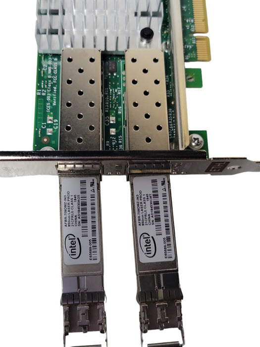 Intel X520-SR2 Dual Port 10GB SFP+ PCIe Network Adapter E10G42BFSR, FH Brackt _
