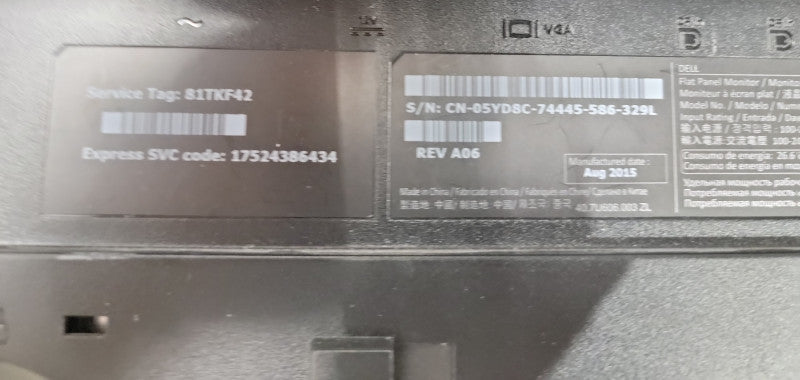 Dell U2913WMT 29-Inch Ultra-wide LCD Monitor 2560x1080|See pictures,No Stand