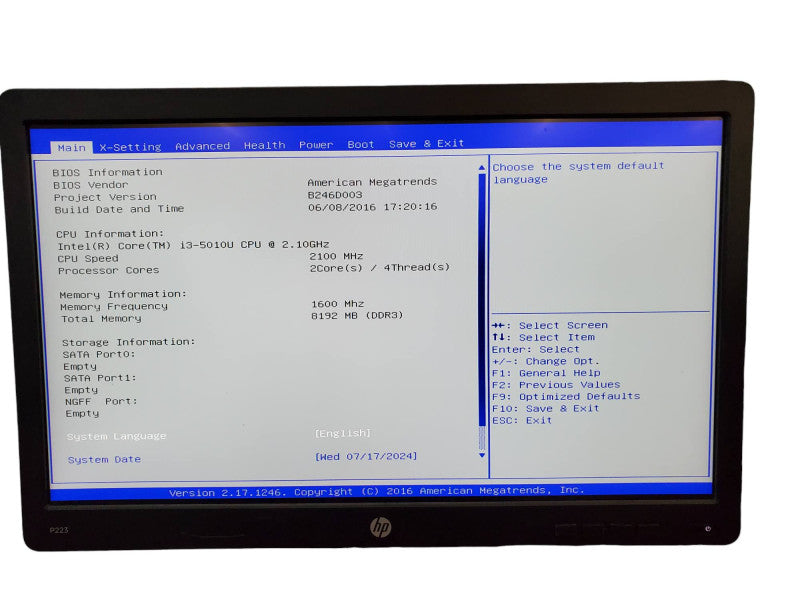 Datto Alto 3 Mini PC i3-5010U 8GB DDR3 NO HDD @