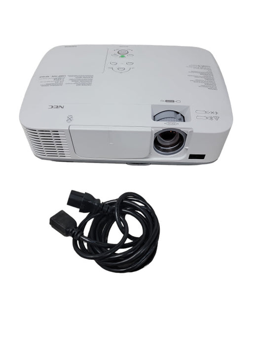 NEC NP-M311W LCD Projector | 476H Only, 89% Life Left! | HDMI, W/ Power Cord