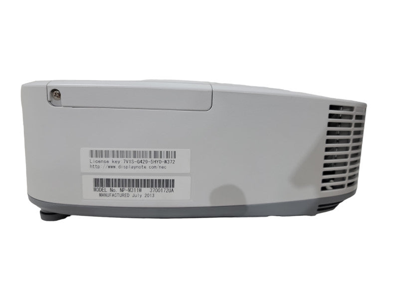 NEC NP-M311W LCD Projector | 476H Only, 89% Life Left! | HDMI, W/ Power Cord