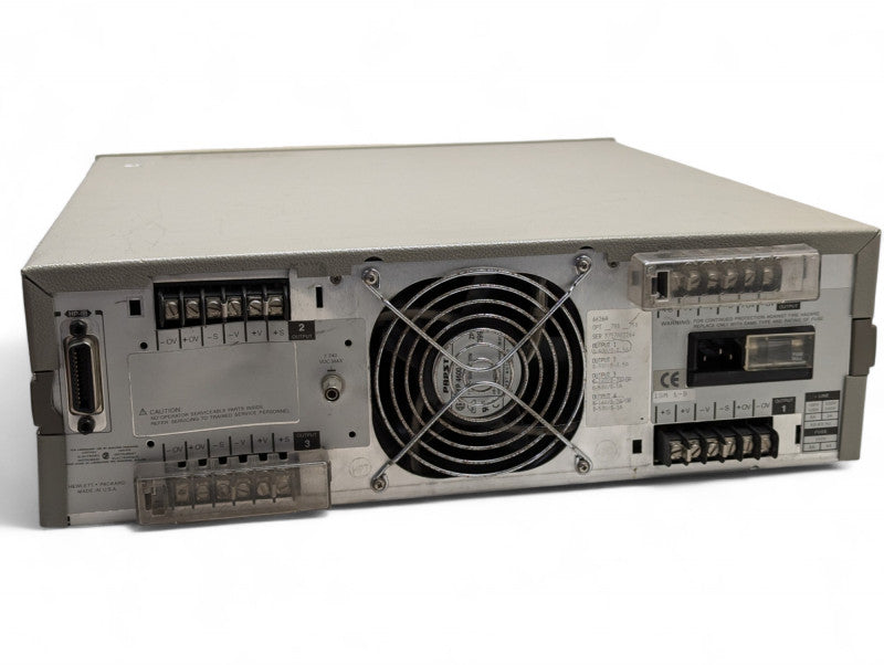 HEWLETT PACKARD 6626A System 4 output DC lab power supply READ  Q-