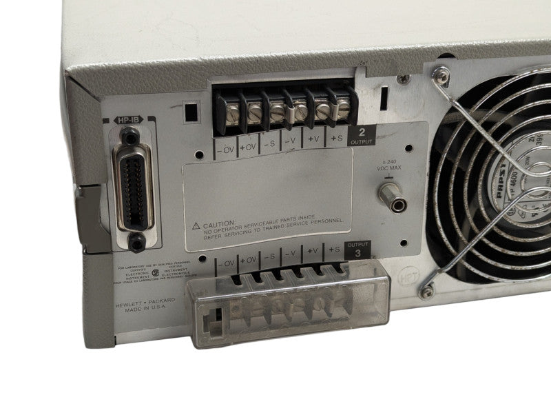 HEWLETT PACKARD 6626A System 4 output DC lab power supply READ  Q-