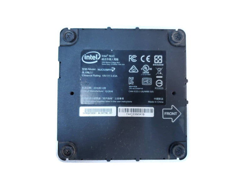 Intel NIC NUC5i5MYBE i5-5300U 4GB DDR3 NO HDD @
