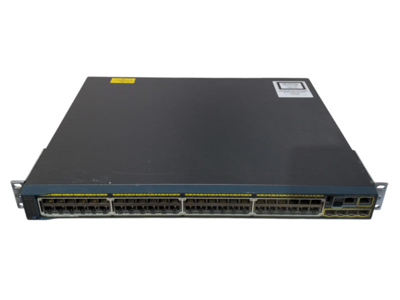 Cisco WS-C2960S-48FPS-L 48-Port Gigabit PoE w/ 4x SFP Network Switch