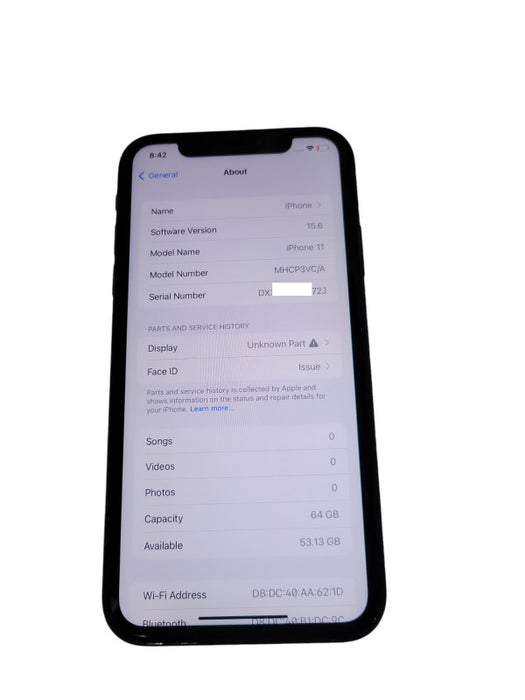 Apple iPhone 11 64GB unlocked phone, READ  _