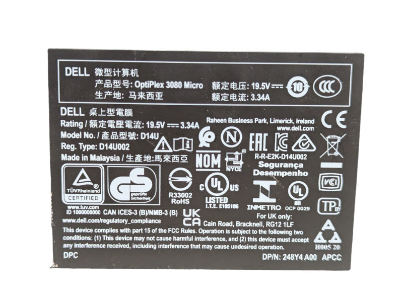 DELL OptiPlex 3080 Micro PLEASE READ  -