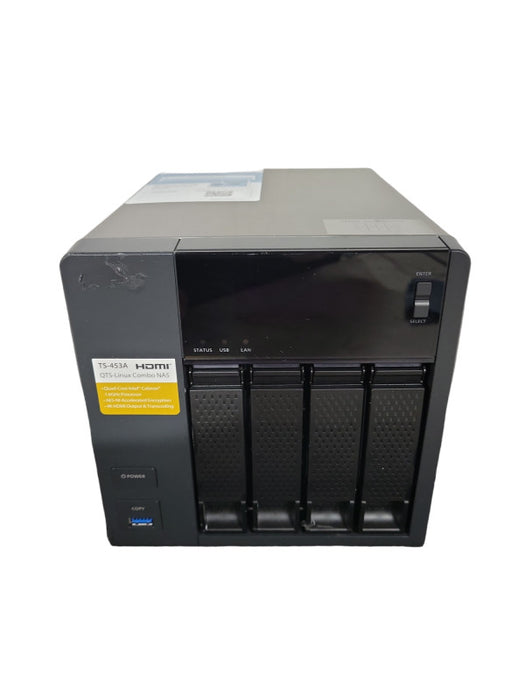 QNAP TS-453A, Intel N3160 1.60GHz, 4GB RAM, 4x 2TB HDD NAS !