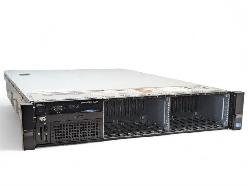 DELL PowerEdge R720 2x Intel Xeon E5-2630 v3 @ 2.60Ghz 128GB RAM , H710 mini  Q-
