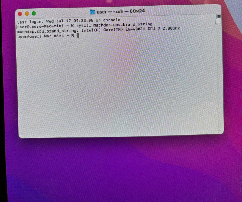 Apple Mac mini Late 2014 i5-4308U 8GB RAM 1.12TB \\"Fusion Drive\\"