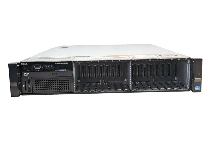 DELL PowerEdge R720 2x Intel Xeon E5-2695 v2 @ 2.40Ghz 128GB RAM , H710 mini -