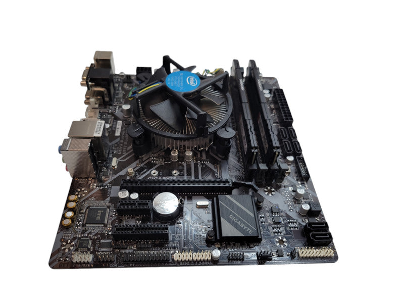 Intel Core i3-8100 | GIGABYTE B365M DS3H | 32GB RAM | I/O Plate | M.2 %