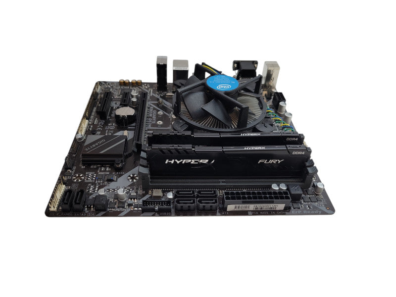 Intel Core i3-8100 | GIGABYTE B365M DS3H | 32GB RAM | I/O Plate | M.2 %