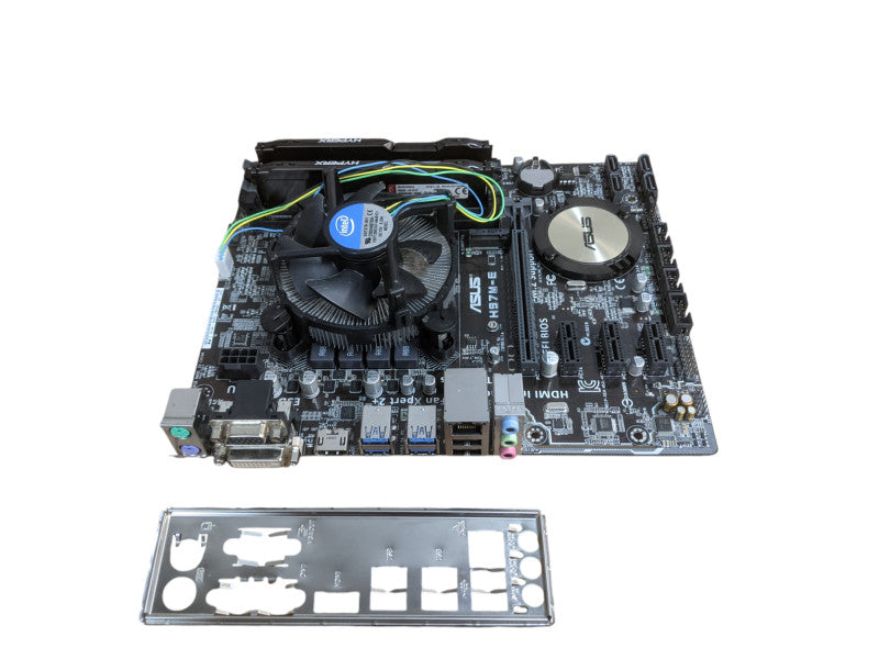 ASUS H97M-E Motherboard | cORE I7-4790 | 8GB DDR3 | I/O Shield