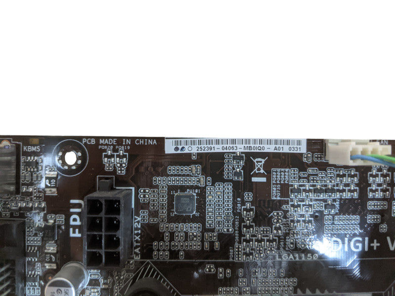 ASUS H97M-E Motherboard | cORE I7-4790 | 8GB DDR3 | I/O Shield