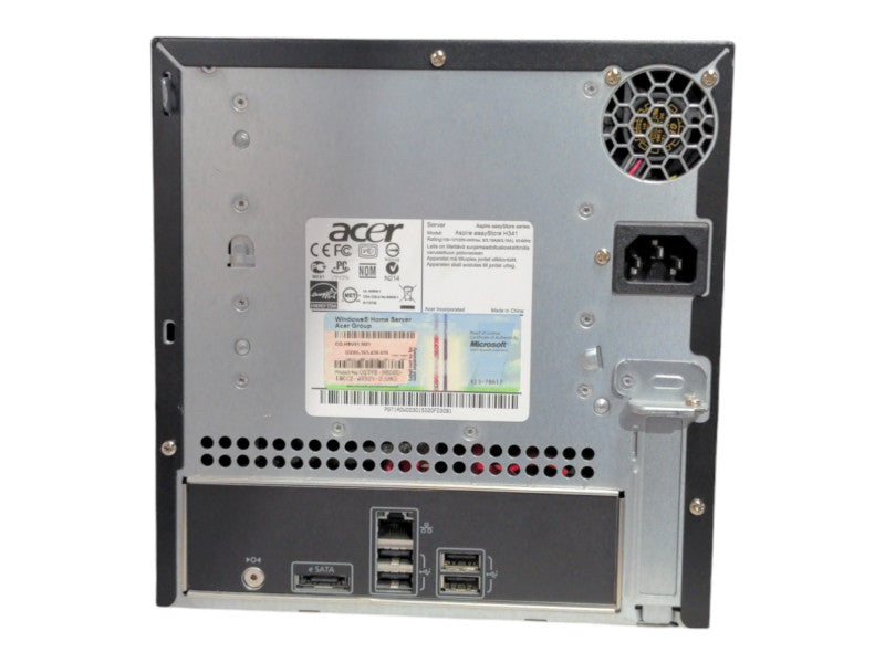 Acer Aspire EasyStore H341, 4x 1TB HDDs, READ