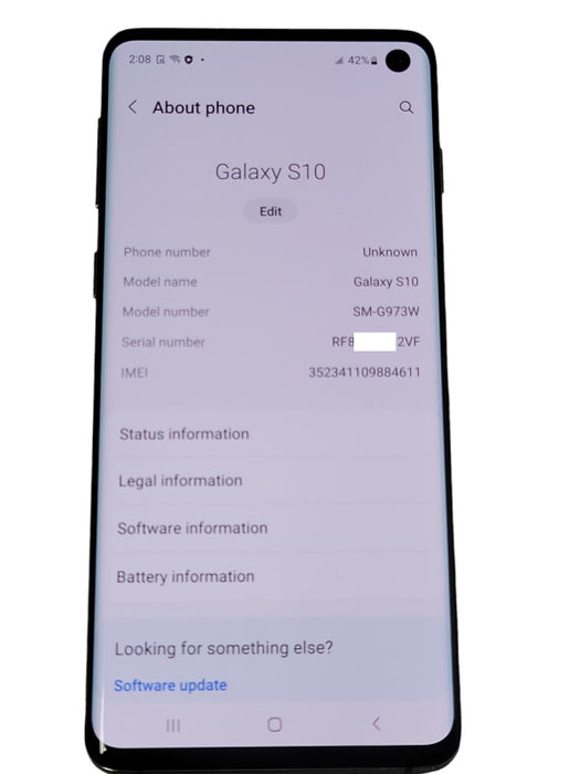 Samsung Galaxy S10 128GB (SM-G973W) _
